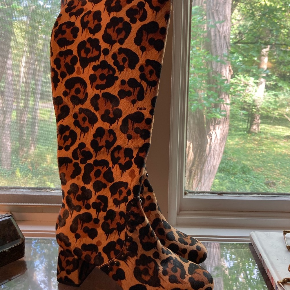 Coach knee high boot - Picture 2 of 14
